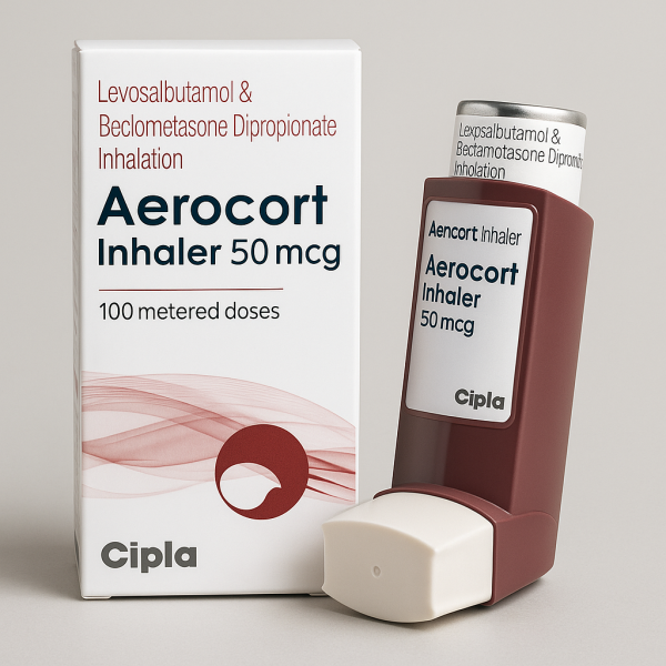 Aerocort Inhaler 50 mcg