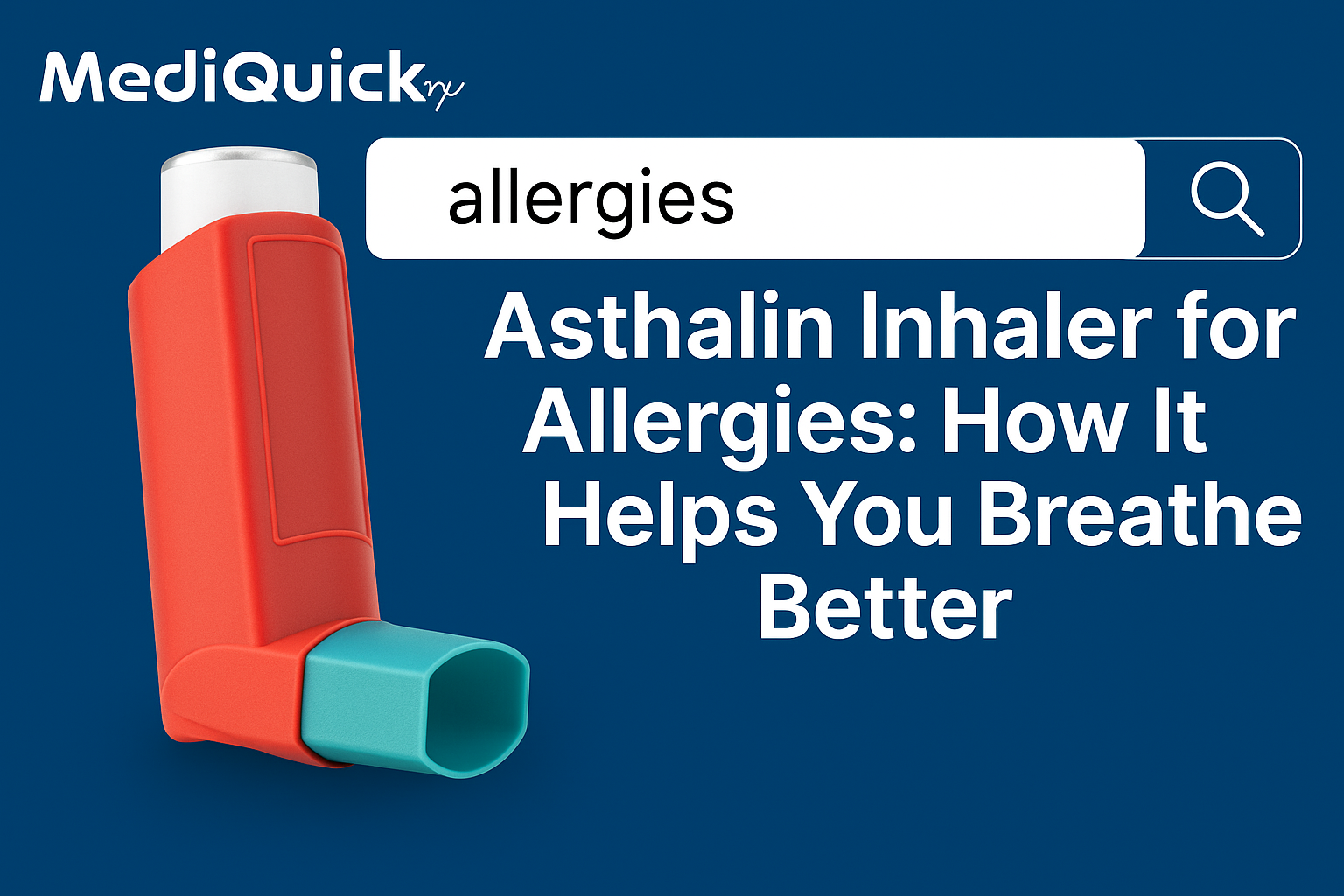 Asthalin Inhaler for Allergies: How It Helps You Breathe Better