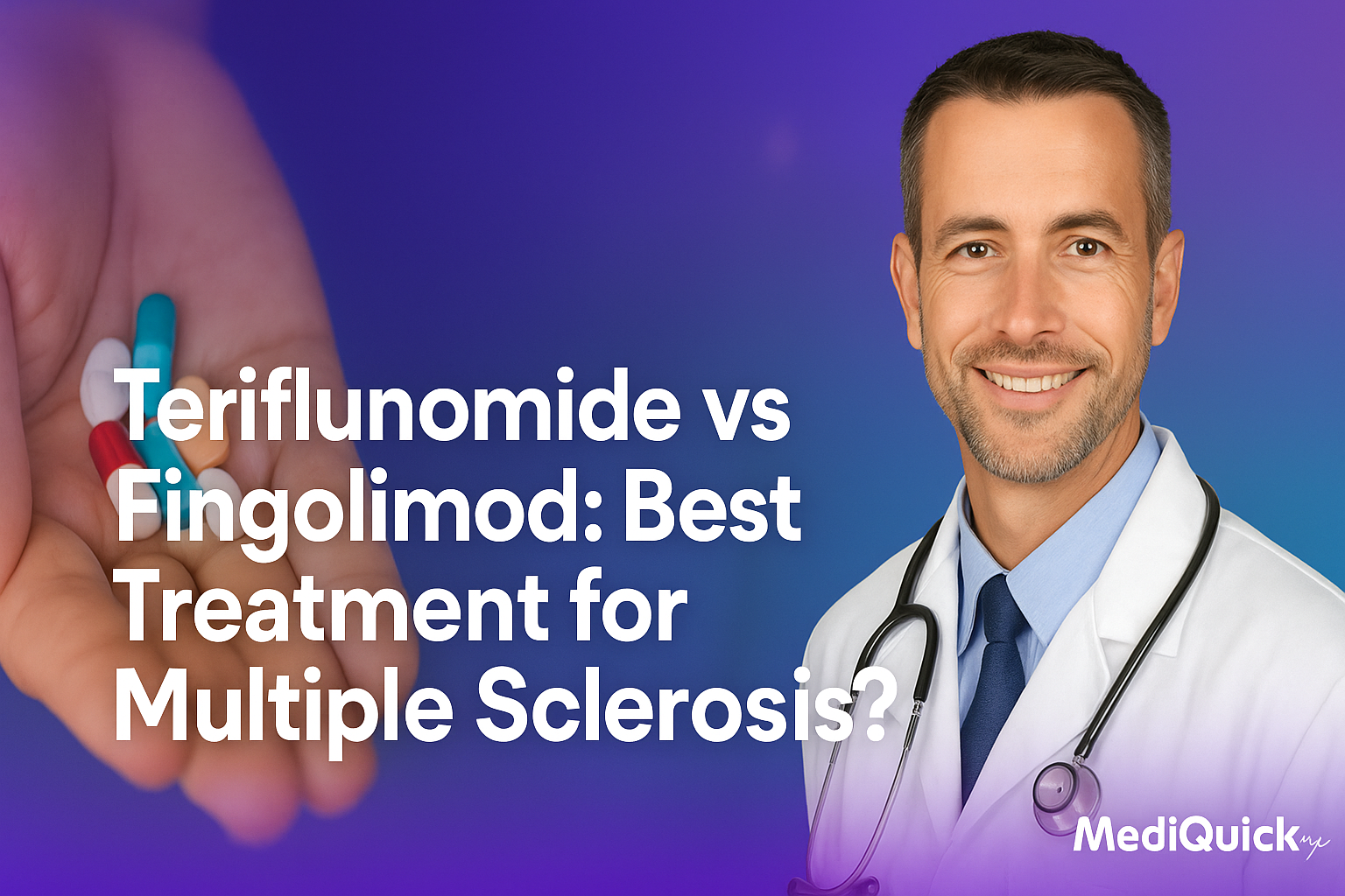 Teriflunomide vs Fingolimod: Best Treatment for Multiple Sclerosis?