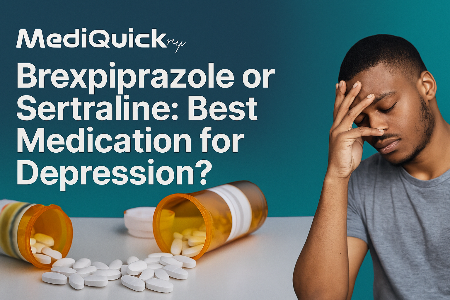 Brexpiprazole or Sertraline: Best Medication for Depression?